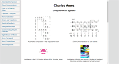 Desktop Screenshot of charlesames.net